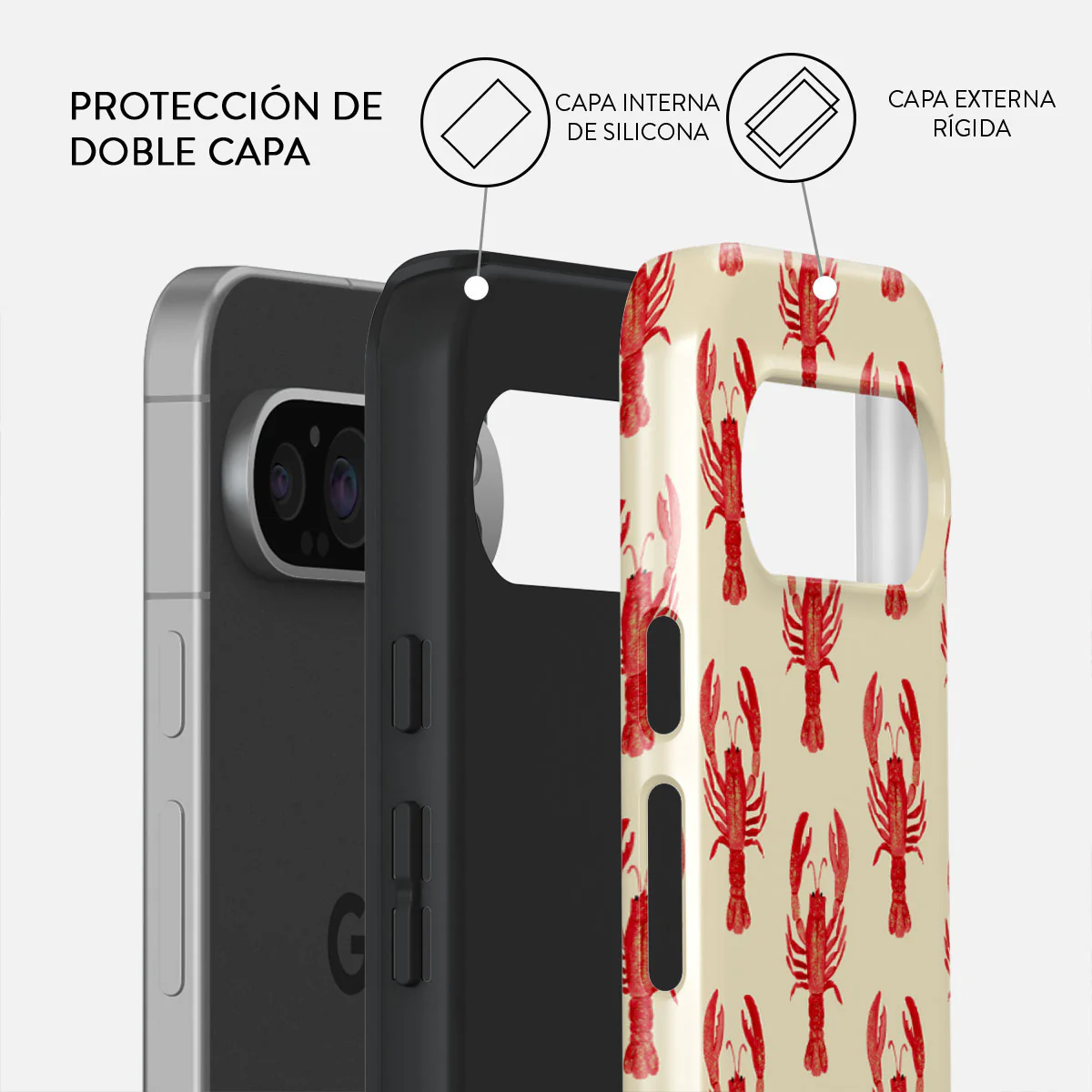 Chef's Kiss - Google Pixel 9 Pro XL Funda - Imagen 2