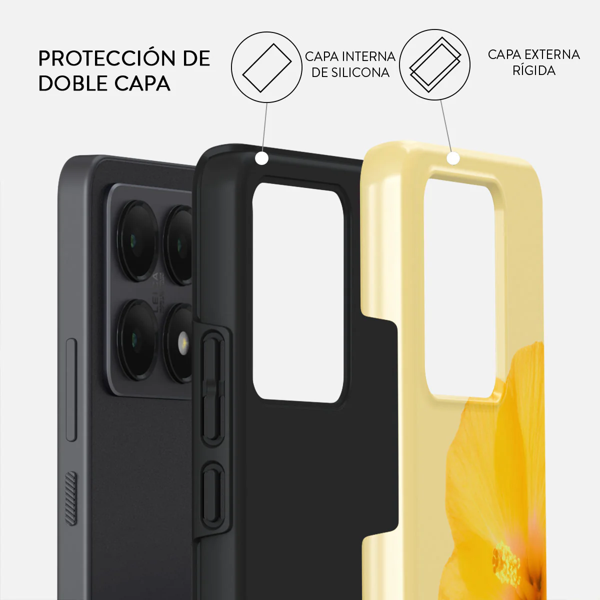 Hibiscus - Xiaomi 14T Pro Funda - Imagen 2